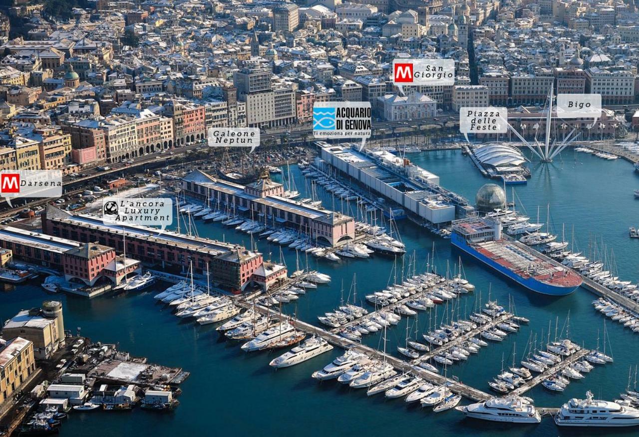 L'Ancora Luxury Apartment 热那亚 外观 照片